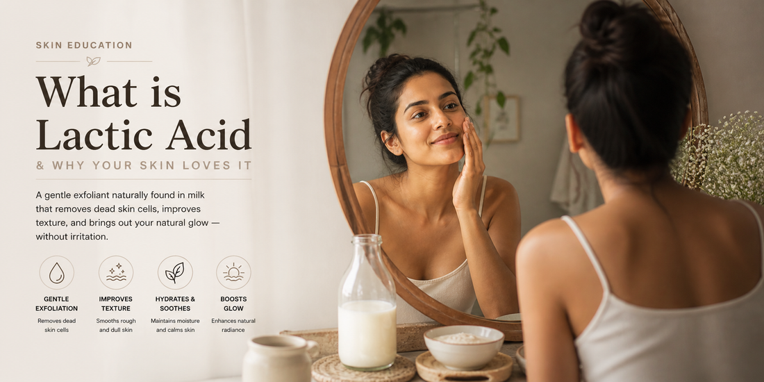 What is Lactic Acid? Benefits for Skin Explained Simply